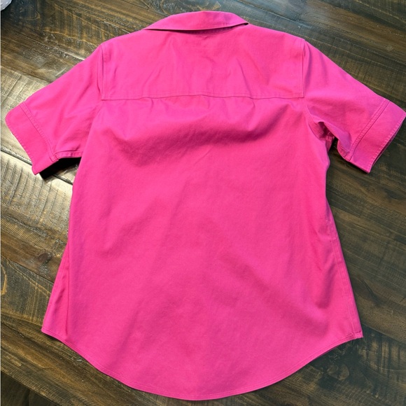 Chico's Pink Button Down Shirt - Picture 3 of 3